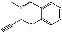 Methanamine, N-[[2-(2-propynyloxy)phenyl]methylene]- (9CI) 结构式