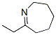 2H-Azepine, 7-ethyl-3,4,5,6-tetrahydro- Struktur