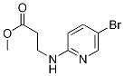 Methyl 3-((5-broMopyridin-2-yl)aMino)propanoate Structure