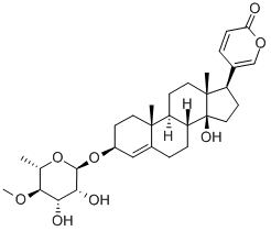 甲海葱次苷, 33396-37-1, 结构式