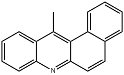 12-methylbenz(a)acridine Structure