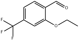 Benzaldehyde, 2-ethoxy-4-(trifluoromethyl)- (9CI) Structure