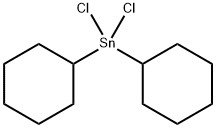 DICYCLOHEXYLDICHLOROTIN Structure