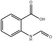 2-甲酰胺基苯甲酸 结构式