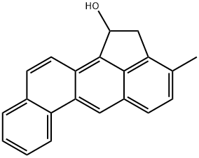 1-hydroxy-3-methylcholanthrene 结构式