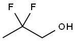 2,2-DIFLUOROPROPANOL Structure