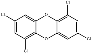 1,3,6,8-四氯二苯并-对-二恶英, 33423-92-6, 结构式