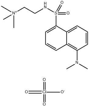 2-[[[5-(ジメチルアミノ)-1-ナフタレニル]スルホニル]アミノ]-N,N,N-トリメチルエタンアミニウム・過塩素酸塩 化学構造式