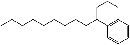 1,2,3,4-Tetrahydro-1-nonylnaphthalene 结构式