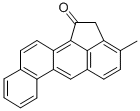 3-メチルベンゾ[j]アセアントリレン-1(2H)-オン 化学構造式