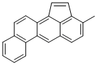 3-メチルベンゾ[j]アセアントリレン 化学構造式