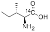 ISOLEUCINE, L-, [1-14C] Struktur
