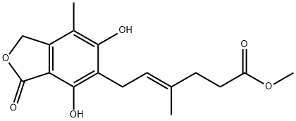 6-(4,6-DIHYDROXY-7-METHYL-3-OXO-1,3-DIHYDRO-ISOBENZOFURAN-5-YL)-4-METHYL-HEX-4-ENOIC ACID METHYL ESTER|吗替麦考酚酯杂质