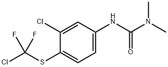3-(3-chloro-4-(chlorodifluoromethyl)thiophenyl)-1,1-dimethylurea  Struktur