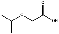 isopropoxyacetic acid Structure