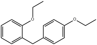 2-Ethoxyphenyl(4-ethoxyphenyl)methane Structure