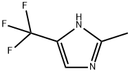 2-甲基-4-三氟甲基咪唑,33468-67-6,结构式