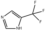 4-(トリフルオロメチル)-1H-イミダゾール 化学構造式