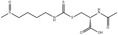 D,L-SULFORAPHANE N-ACETYL-L-CYSTEINE, 334829-66-2, 结构式