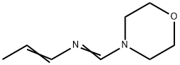 모르폴린,4-(N-프로페닐포름이미도일)-(8CI)