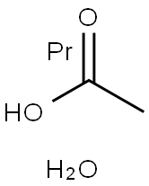 乙酸镨(III) 水合物 结构式