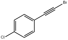 1-溴-2-(4-氯苯基)乙炔,33491-03-1,结构式