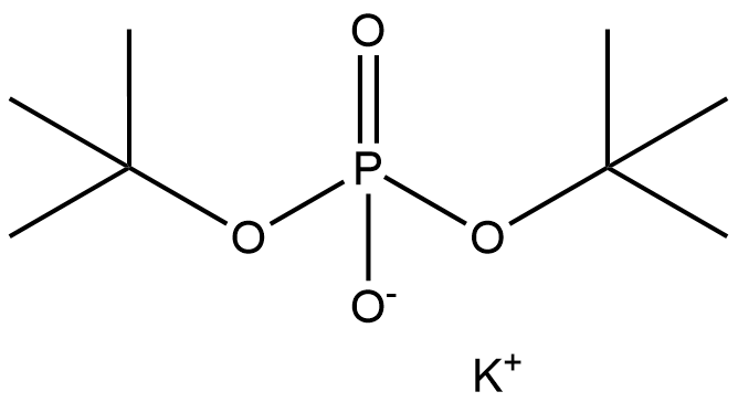 Potassium di-tert-butylphosphate Structure