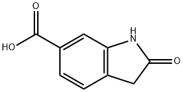 2-氧代吲哚啉-6-羧酸, 334952-09-9, 结构式
