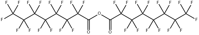 ビス(ペンタデカフルオロオクタン酸)無水物 化学構造式