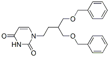 1-[4-(Benzyloxy)-3-[(benzyloxy)methyl]butyl]uracil|