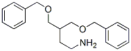 4-(Benzyloxy)-3-[(benzyloxy)methyl]-1-butanamine Struktur