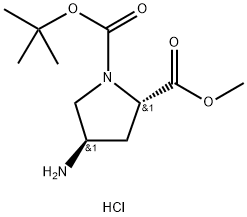 334999-32-5 N-Boc-反式-4-氨基-L-脯氨酸甲酯盐酸盐