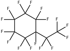 ペンタフルオロエチルウンデカフルオロシクロヘキサン 化学構造式