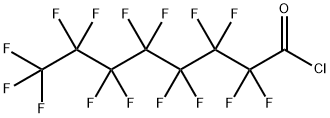 Pentadecafluorooctanoyl chloride Structure