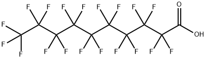 PERFLUORODECANOIC ACID Structure