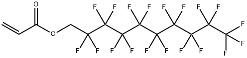 1H,1H-PERFLUORO-N-DECYL ACRYLATE Structure