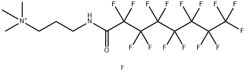 3-[(Perfluorooxooctyl)amino]Propyltrimethylammonium iodide Struktur