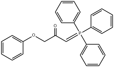(3-PHENOXY-2-OXOPROPYLIDENE)TRIPHENYLPHOSPHORANE Struktur