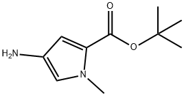 1H-Pyrrole-2-carboxylicacid,4-amino-1-methyl-,1,1-dimethylethylester(9CI) 结构式