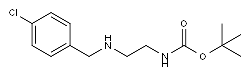 CarbaMic acid, N-[2-[[(4-chlorophenyl)Methyl]aMino]ethyl]-, 1,1-diMethylethyl ester|