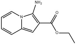 2-Indolizinecarboxylicacid,3-amino-,ethylester(7CI,8CI,9CI) Structure