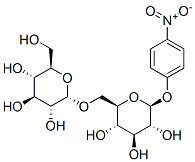 4-Nitrophenyl6-O-(a-D-glucopyranosyl)-b-D-glucopyranoside Structure