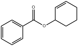 安息香酸2-シクロヘキセニル 化学構造式
