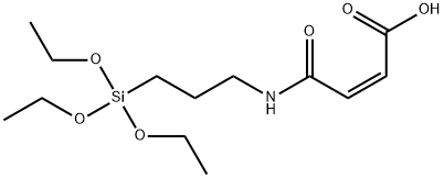 TRIETHOXYSILYLPROPYLMALEAMIC ACID Struktur