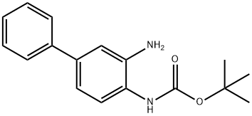 N-(3-AMino[1,1'-biphenyl]-4-yl)-carbaMic Acid tert-Butyl Ester Structure
