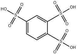 1,2,4-BENZENE TRISULFONIC ACID Structure