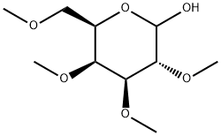 Galactopyranose, 2,3,4,6-tetra-O-methyl-, D-,3353-52-4,结构式