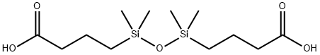 1.3-双(3-羧基丙基)四甲基二硅氧烷, 3353-68-2, 结构式