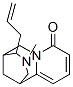 1,2,3,4,5,6-Hexahydro-3-methyl-4-(2-propenyl)-1,5-methano-8H-pyrido[1,2-a][1,5]diazocin-8-one 结构式