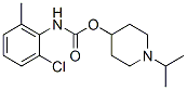 2-Chloro-6-methylcarbanilic acid 1-isopropyl-4-piperidinyl ester|